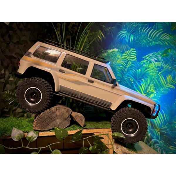 1/10 EP Crawler CR4.4 "PATROL" creme" RTR