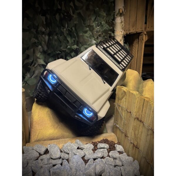 1/10 EP Crawler CR4.4 "PATROL" creme" RTR