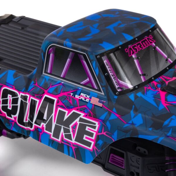 1/10 QUAKE 223S DSC 2WD RTR Brushless Monster Truck