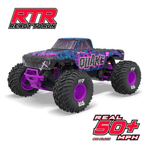 1/10 QUAKE 223S DSC 2WD RTR Brushless Monster Truck