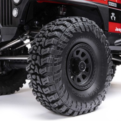 1-10-scx10-iii-jeep-cj-7-4x4-rtr-brushed-rock-crawler-red (26) 1/10 SCX10 III Jeep CJ-7 4X4 RTR Brushed Rock Crawler, Vermelho