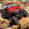 1-10-scx10-iii-jeep-cj-7-4x4-rtr-brushed-rock-crawler-red (3) 1/10 SCX10 III Jeep CJ-7 4X4 RTR Brushed Rock Crawler, Vermelho