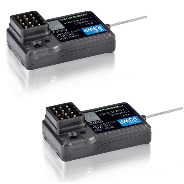 3-Channel Radio "CR3P" 2.4GHz incl. 2 Receiver