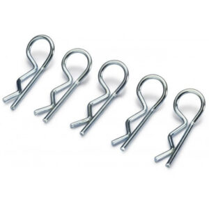 Body Clips small/silver (10 pcs)