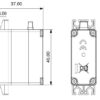 Servo "S60PH" 6kg 25T/JR