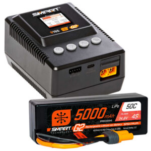 Smart Powerstage 4S Surface Bundle: G2 5000mAh 4S LiPo IC5 & S155 Charger EU